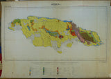 Jamaica (1958). Jamaica, Geology. Directorate of Overseas Surveys (Geology) 1099. Provisional edition. 1:250,000 scale, 74 x 104cm. Colour lithograph. In good to very condition.