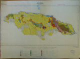 Jamaica (1958). Jamaica, Geology. Directorate of Overseas Surveys (Geology) 1099. Provisional edition. 1:250,000 scale, 73 x 100cm. Colour lithograph. In good condition.