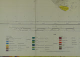 Jamaica (1958). Jamaica, Geology. Directorate of Overseas Surveys (Geology) 1099. Provisional edition. 1:250,000 scale, 74 x 104cm. Colour lithograph. In very good condition.