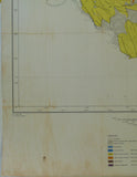 Jamaica (1958). Jamaica, Geology. Directorate of Overseas Surveys (Geology) 1099. Provisional edition. 1:250,000 scale, 74 x 104cm. Colour lithograph. In good to very condition.