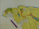 Jamaica (1958). Jamaica, Geology. Directorate of Overseas Surveys (Geology) 1099. Provisional edition. 1:250,000 scale, 74 x 104cm. Colour lithograph. In good to very condition.