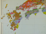 Japan (1956).Geological Map of Japan. Tokyo: Geological Survey of Japan. Colour lithograph on linen-backed paper. 1:2,000,000