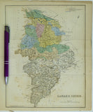 H&ASS. Lanarkshire (1839). Craig, John. [Geological Map of] Lanarkshire, in ‘On the Carboniferous Formation of the Lower Ward of Lanarkshire’ an extract