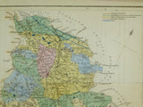H&ASS. Lanarkshire (1839). Craig, John. [Geological Map of] Lanarkshire, in ‘On the Carboniferous Formation of the Lower Ward of Lanarkshire’ an extract