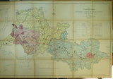 Binnie, A.R. (1894). Plan to Accompany Report on the Available Sources of Water Supply for London. London County Council. Hand coloured lithograph,