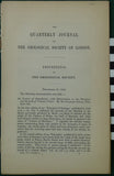 Lyell, Charles (1850). ‘On Craters of Denudation, with Observations on the Structure and Growth of Volcanic Cones’ extract from the QJGS