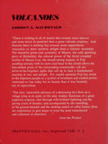 MacDonald, G.A. (1972). Volcanoes. Englewood Cliffs: Prentice-Hall, 1st edition, xi + 510 pp, Hardback,
