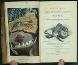 Mantell, Gideon. (1844). Medals of Creation; or, First Lessons in Geology, and in the Study of Organic Remains. London: Henry G. Bohn, 1st edition, 2 vols