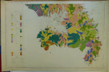 Martinique (1958). Carte Géologique du Dépt. de la Martinique.  1:50,000 scale, 2 colour lithographed sheets – North and South