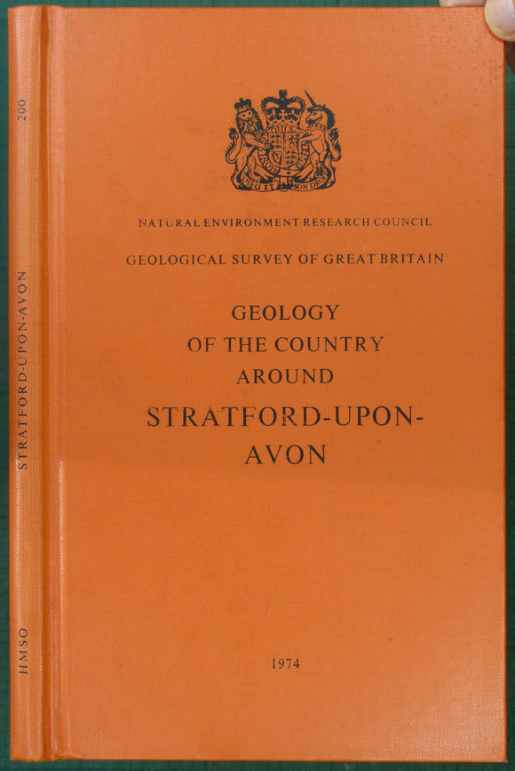 Sheet Memoir 200. (1974) Geology of the Country around Stratford-upon-Avon by Williams, B.J. et al. BGS. 127pp. Hardback
