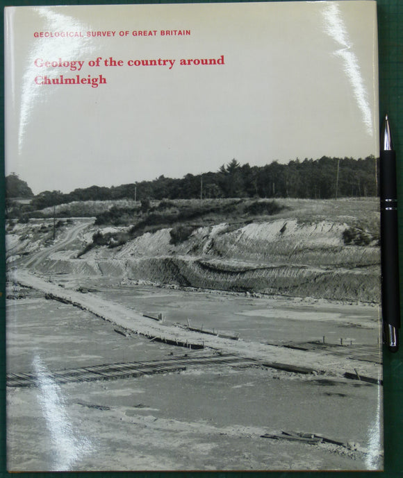 Sheet Memoir 309. (1979) Geology of the Country around Chulmleigh by Freshney, E.C. et al.  BGS. 69pp. Hardback, large format
