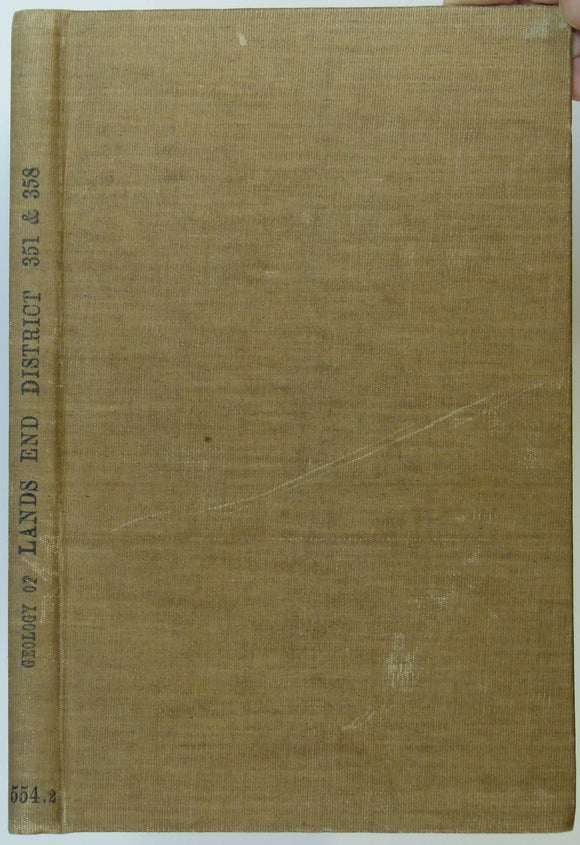 Sheet memoir 351 and 358 (1907). The Geology of the Land’s End District. Reid, Clement and Flett, J.S. et al. London: Geological Survey