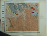 Hill, E. & Bonney, T.G.(1878-80). ‘Precarboniferous Rocks of Charnwood Forest’. Sammelband of 3 extracts of QJGS, 3 hand-coloured geological maps of Charnwood Forest (c.1830-1873). Hardback