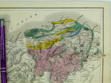 H&ASS. Morayshire (1837). Martin, John. [Geological Map] Elgin and Nairn Shires, in ‘On the Geology of Morayshire’ an extract from Transactions