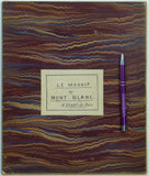 France. Viollet-le-Duc, E. (1876). Le Massif du Mont Blanc. &nbsp;Paris: J. Baudry. Scale 1:40,000. Colour lithographed topographic map, 122 x 103 cm, mounted on linen folded between marbled card covers
