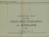 Peach, B.N. and Horne, J. et al (1907) The Geological Structure of the North-West Highlands of Scotland. Memoirs of the Geological Survey, Scotland. Glasgow: HMSO