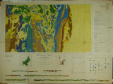 Pakistan. (1958). Reconnaissance Geology of Part of West Pakistan. Set of 3 maps north of Karachi: No. 6, Thano Bula Khan 35 K-O, Bela 35 J-N, and Khuzdar 35 I-M.