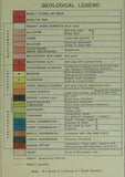 Israel (1939). Geological Map of Palestine. Jaffa: Survey of Palestine, 1: 250,000 scale. Colour lithograph