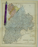 H&ASS. Peeblesshire (1843). Nicol, James. [Geological Map of] Peebleshire, in ‘On the Geology of Peeblesshire’, an extract