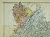 H&ASS. Peeblesshire (1843). Nicol, James. [Geological Map of] Peebleshire, in ‘On the Geology of Peeblesshire’, an extract