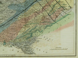 H&ASS. Perthshire (1841). Buist, George. [Geological Map of] Perth and Clackmannan Shires, in ‘Outline of the Geology of&nbsp; the South-East District &nbsp;of Perthshire’,