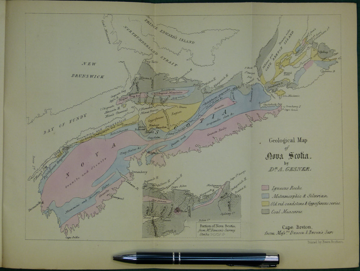 Dawson, J.W. (1847). ‘On the New Red Sandstone of Nova Scotia [Canada ...