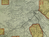 Sketch Map of East Central Queensland; Gold, Mineral and Coalfields Between Rockhampton, Gladstone and the Dawson and Mackenzie Rivers. Brisbane