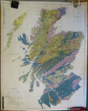 Macculloch, John (1840). REPRO. Geological Map of Scotland. Reproduction by British Geological Survey. 92.5 x 74 cm