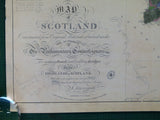 Macculloch, John (1840). REPRO. Geological Map of Scotland. Reproduction by British Geological Survey. 92.5 x 74 cm