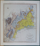 Smith, William (1819) REPRO Geological Map of Gloucestershire. 1993 reproduction by British Geological Survey