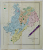 H&ASS. Roxburghshire (1847). Nicol, James. Geological Map of Roxburgshire, in ‘On the Geology of Roxburghshire’ an extract from Transactions