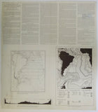 South Atlantic (1961). Heezen, Bruce C. and Tharp, Marie. Physiographic Diagram of the South Atlantic Ocean. Together with printed notes.