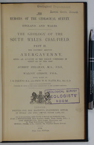 Sheet memoir 232 (1900). Geology of the South Wales Coal-Field, part II, the Country around Abergavenny. Strahan, Aubrey et al. London: 1st edition.