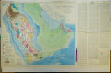 Saudi Arabia (1972). Brown, Glen. Tectonic Map of the Arabian Peninsula. Jiddah: [USGS for] Kingdom of Saudi Arabia. Arabian Peninsula Series Map AP2 Colour lithograph