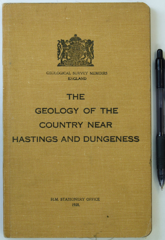 Sheet Memoir 320 and 321. Osborne White, H.J. (1928) The Geology of the Country near Hastings and Dungeness