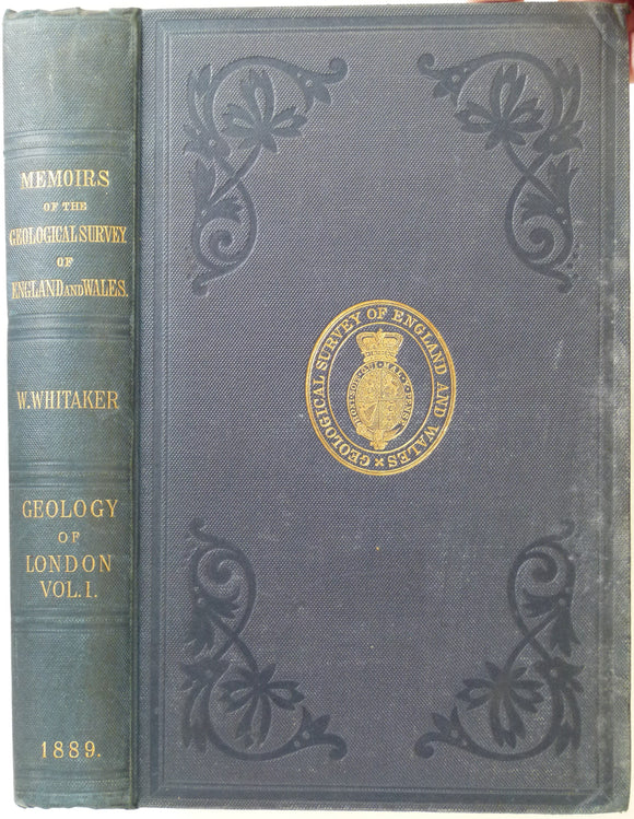 Whitaker, William. (1889). The Geology of London and of part of the Thames Valley; Explanation of Sheets 1, 2, and 7 [Old Series]. Memoir