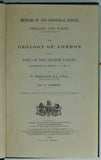 Whitaker, William. (1889). The Geology of London and of part of the Thames Valley; Explanation of Sheets 1, 2, and 7 [Old Series]. Memoir