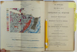 Sheet memoir   7, 13, 24, 32, 33 and 34. (1861-1869). Sammelband volume of six early memoirs of the Geological Survey of Scotland. all 1st