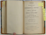 Sheet memoir   7, 13, 24, 32, 33 and 34. (1861-1869). Sammelband volume of six early memoirs of the Geological Survey of Scotland. all 1st