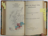 Sheet memoir   7, 13, 24, 32, 33 and 34. (1861-1869). Sammelband volume of six early memoirs of the Geological Survey of Scotland. all 1st
