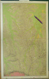 Sandhurst Gold Field [Victoria] (1878). Ministry of Mines. 1:31,680 scale. Colour lithograph, 63 x 88 cm, originally named Bendigo