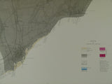 Fife and Kinross, 32 and 33 (1862)1:10,560 scale OS basemap 1856. Cover Dysart and Buckhaven. Colour washed engraving,