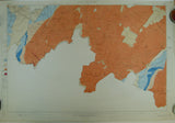 Renfrewshire, 14 and 15 (1874)1:10,560 scale OS basemap 1863. Cover Meikle Millbank and Loch Winnoch. Colour washed engravings