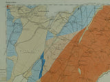 Renfrewshire, 14 and 15 (1874)1:10,560 scale OS basemap 1863. Cover Meikle Millbank and Loch Winnoch. Colour washed engravings