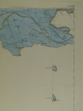 Dumbartonshire 28/29 (1870). 1:10,560 scale OS basemap 1864. Covers Forth &amp; Clyde Canal, Garscube Iron Works.