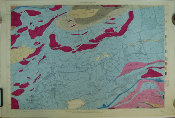 Fife and Kinross, 31 (1868)1:10,560 scale OS basemap 1856. Covers Lochgelly in southwest. Colour washed engraving, (68 x 101.5 cm). Flat, pencilled library notation in bottom right corner, otherwise clean and bright. In very good condition.