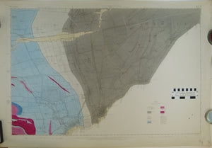 Fife and Kinross, 32 and 33 (1862)1:10,560 scale OS basemap 1856. Cover Dysart and Buckhaven. Colour washed engraving,