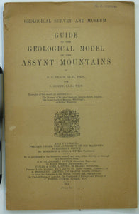 Peach, B.N and Horne, J. (1914). Guide to the Geological Model of the Assynt Mountains. Geological Survey and Museum, Edinburgh: HMSO.