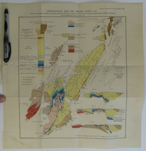 Bailey, E.B. (1916).’The Islay Anticline (Inner Hebrides)’ extract from the Quarterly Journal of the Geological Society, v.72,