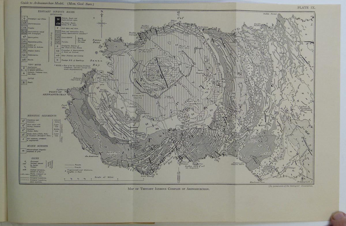 Richey, J.E. (1934~). Guide to the Geological Model of Ardnamurchan. E ...